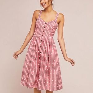 Anthropologie Maeve Hudson Midi Dress